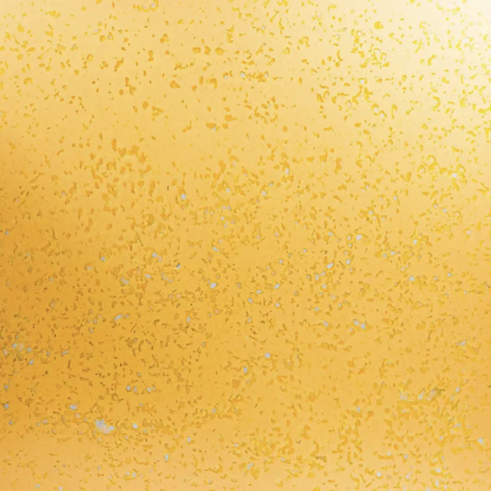 Yellow recycled plastic panel